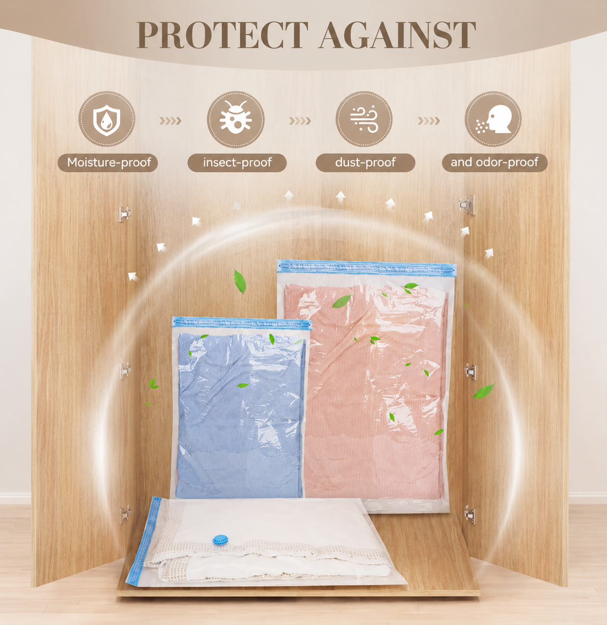 The Vacuum Storage Bag Set (20 Pack)