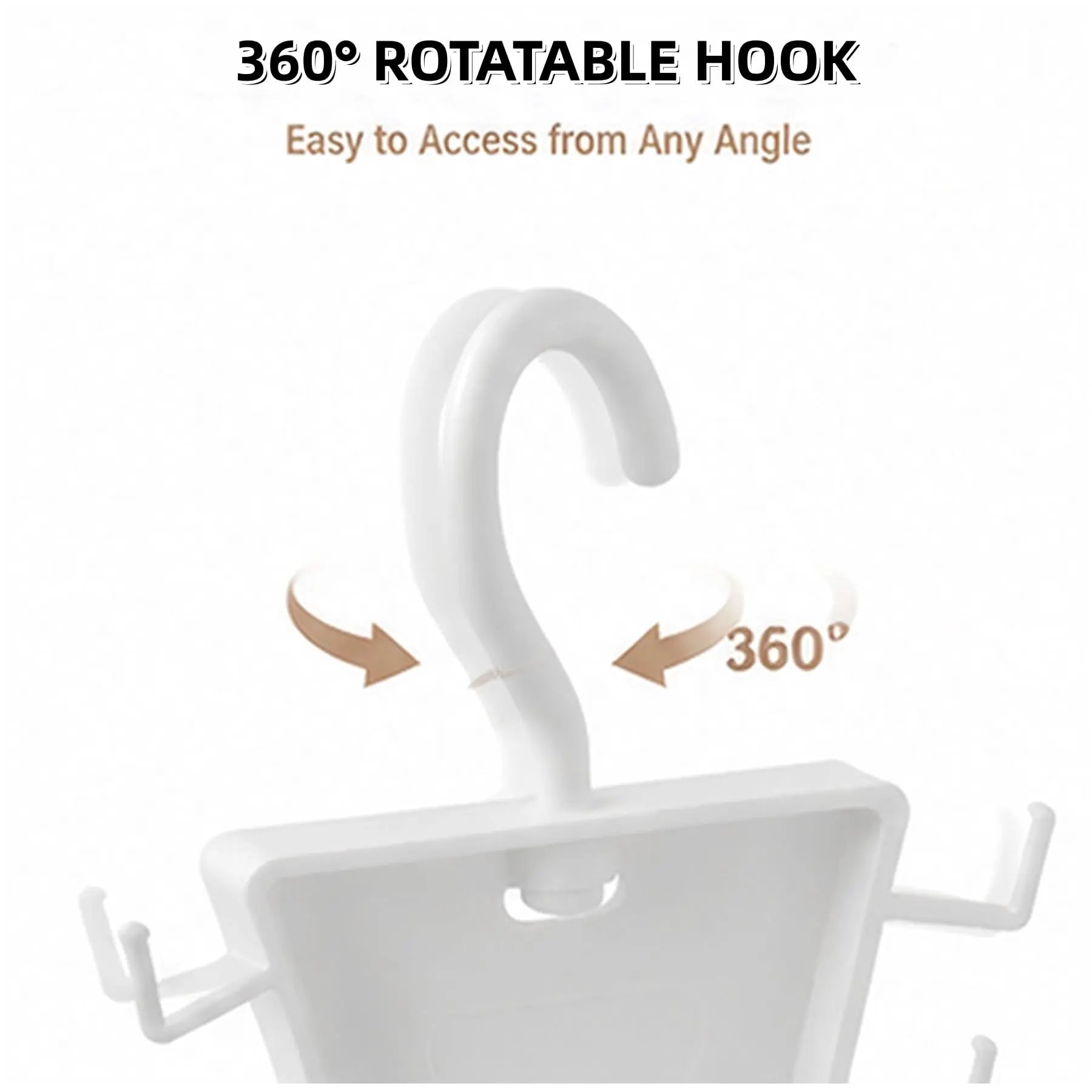 V Shaped Double-Sided Closet Organizer Hanger, 360° Rotatable Space Saving Clothes Hanger Organizer, Multi-Layer Vertical Storage Rack with 12 Hooks for Shirts, Jackets, Pants