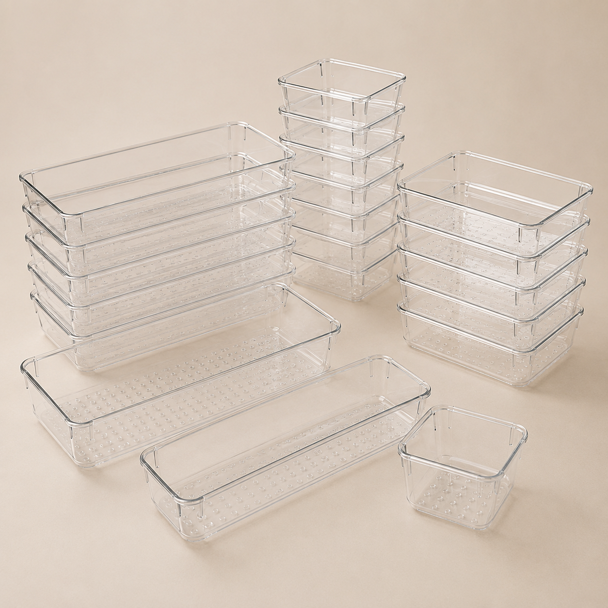 The 25-Piece Drawer Organiser Set