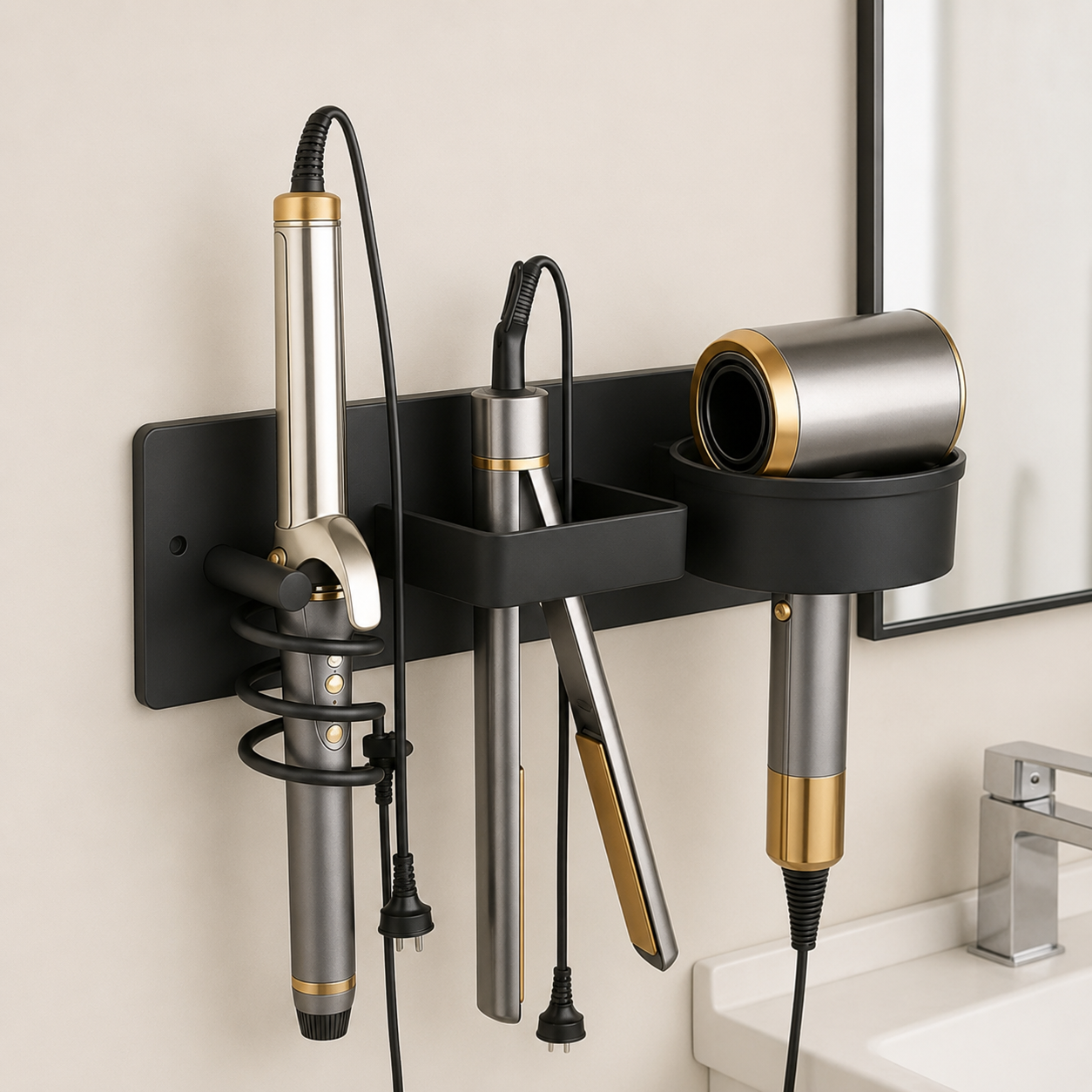 The Wall-Mounted Styling Station
