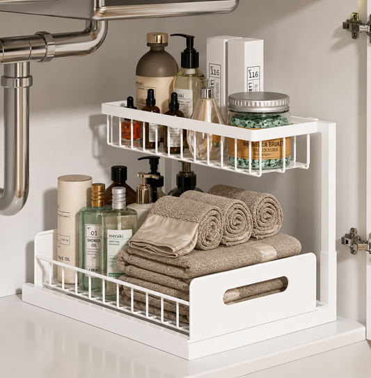 The Under-Sink Storage Duo