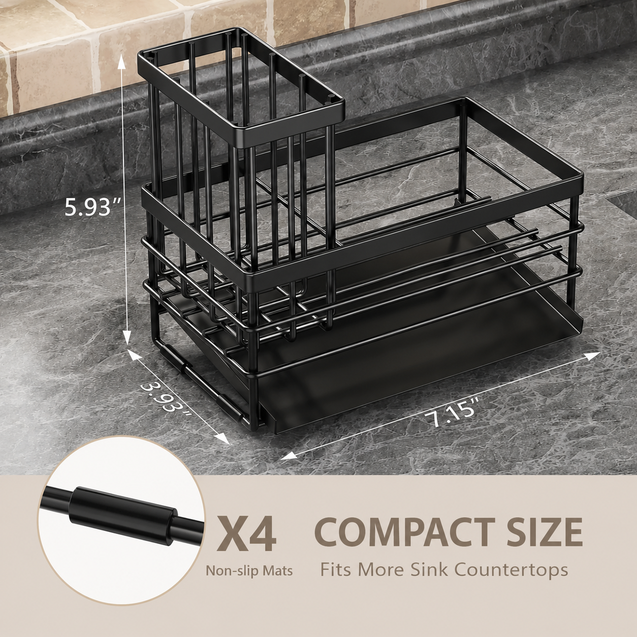 The 2-Tier Sink Caddy